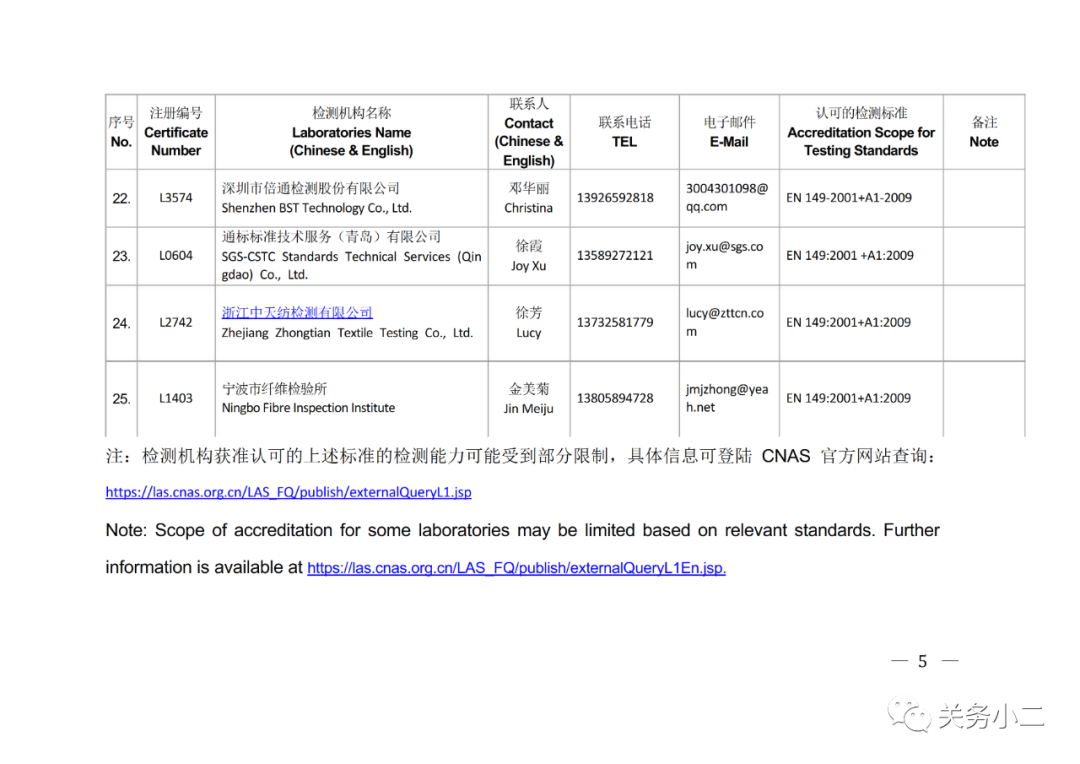 國(guó)內(nèi)具備歐盟CE認(rèn)證機(jī)構(gòu)名單及EN149/14683檢測(cè)機(jī)構(gòu)名單 國(guó)內(nèi)具備歐盟CE認(rèn)證機(jī)構(gòu)名單及EN149/14683檢測(cè)機(jī)構(gòu)名單