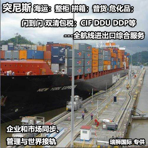 突尼斯專線 突尼斯海運船期查詢 突尼斯空運貨物追蹤 突尼斯?？章?lián)運雙清包稅門到門