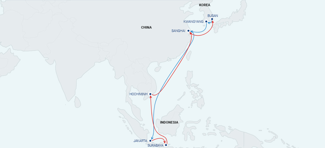 CK LINE天敬海運(yùn)船公司船期查詢物貨追蹤 韓國天敬海運(yùn)株式會社 CHUN KYUNG Shipping Co.,Ltd. 
